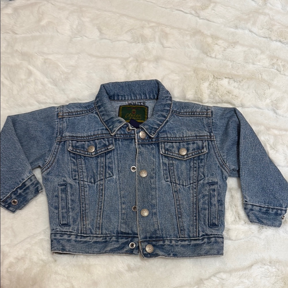Vintage baby gap jean jacket size 18-24‎ months